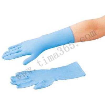 亚速旺ASONE  实验室用丁腈手套(12英寸/无粉)蓝色 L 100只/盒 1-2244-01