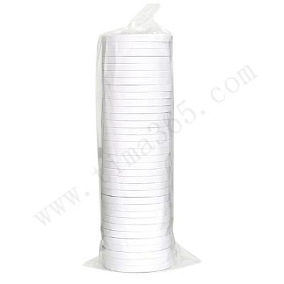 得力DELI  30400 棉纸双面胶带 9mmｘ10y袋装 32卷/袋 (单位：袋) 白(100003762)