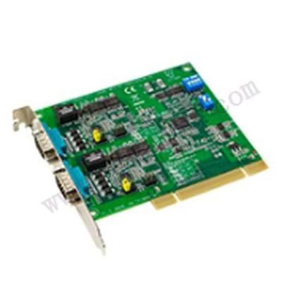 研华Advantech 2端口RS-232/422/485 PCI串口卡，带浪涌保护，PCI-1602B-CE