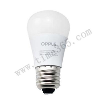 广东欧普 LED灯泡 LED球泡-心悦3S-A50-6W-E27-6500K两只装 白光   140062056