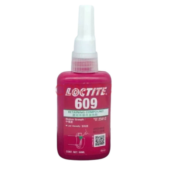 乐泰LOCTITE 609 圆柱型零件固持胶 50ml/瓶 (单位:瓶)
