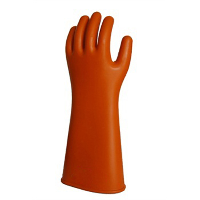 克恩达KENTA KT11-990-34 Orange  All code  42cm  2.4mm 手型橡胶绝缘手套 (单位：副)