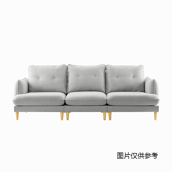 小梨涡 布艺现代简约沙发套装 三人位 沙发     (单位：个)