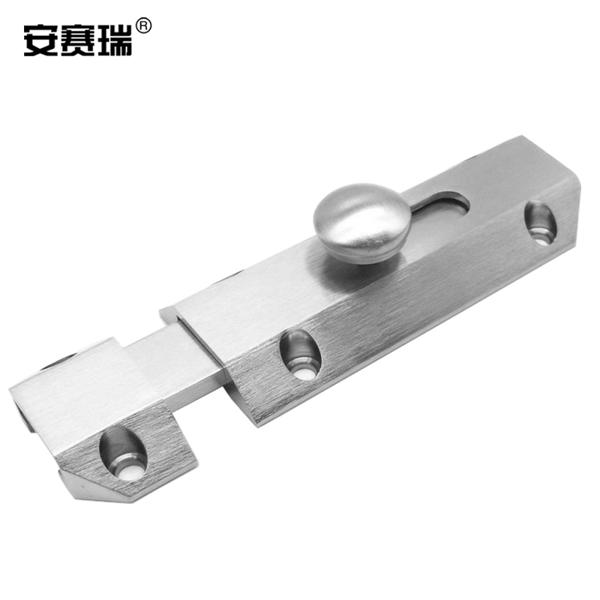 上海安赛瑞 100*32*9mm 防盗明装插销 不锈钢 1C00074 (单位：个)