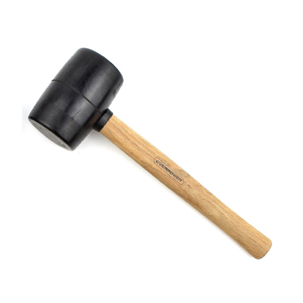 艾威博尔EVERPOWER 0.68kg 橡胶锤 橡胶+木柄 500524 (单位：个)