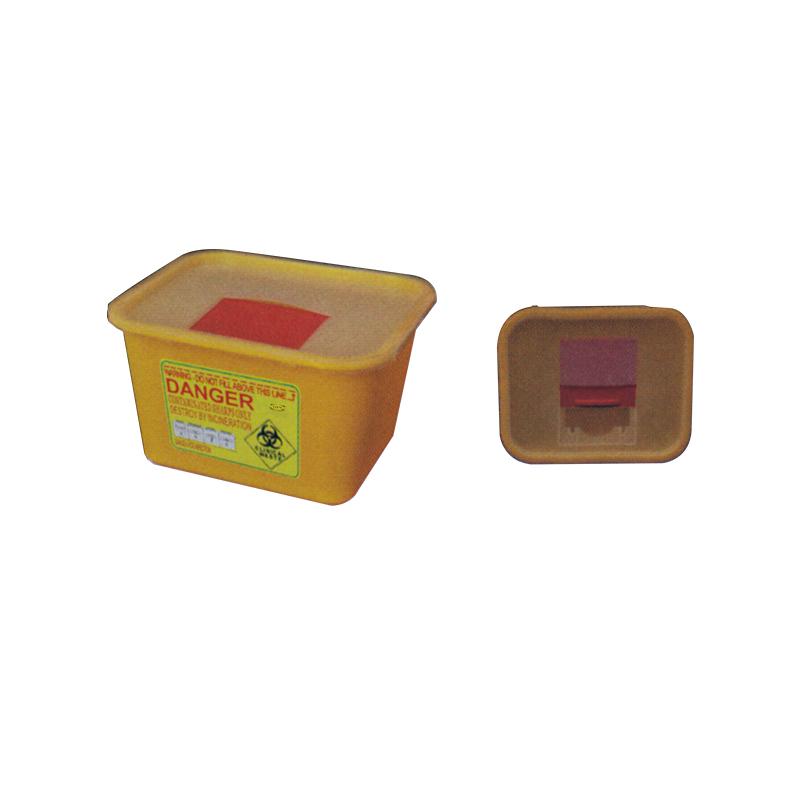 克恩达KENTA 95116409 黄色桶 PP材质方形桶身利器盒 (单位：箱)