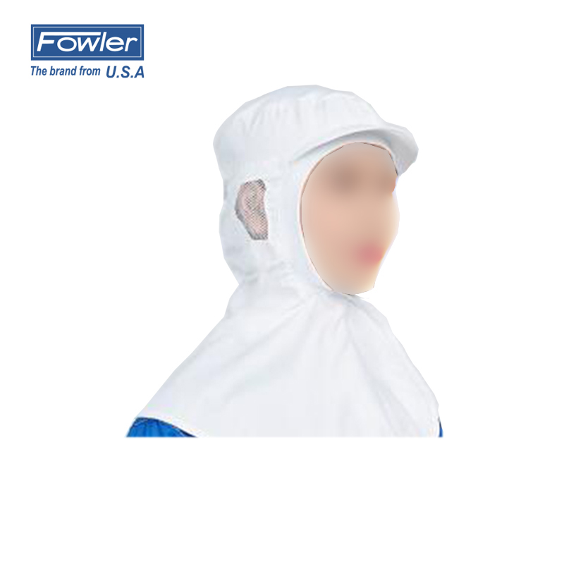 福勒FOWLER 99-3030-231 白色 带耳网洞有帽檐食品工作帽 (单位：个)