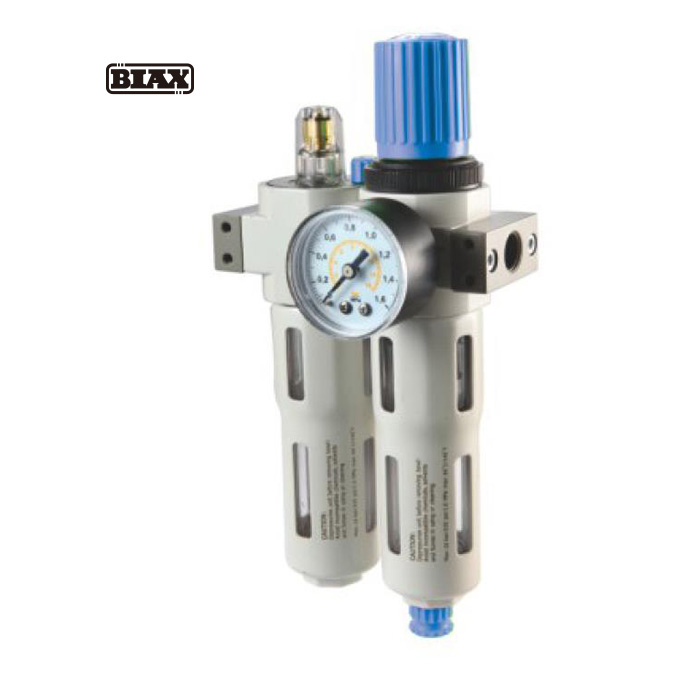 巴克斯BIAX AOU-3/8-5M-MINI 过滤精度5μm 标准标称流量1050cfm FESTO系列气源处理件过滤/减压阀/油雾器 (单位：个)
