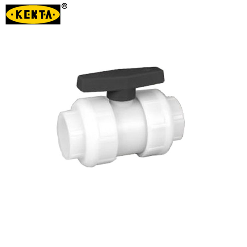 克恩达KENTA DK110-201-116 DN25 氯化聚氟乙烯承插式球阀 (单位：个)