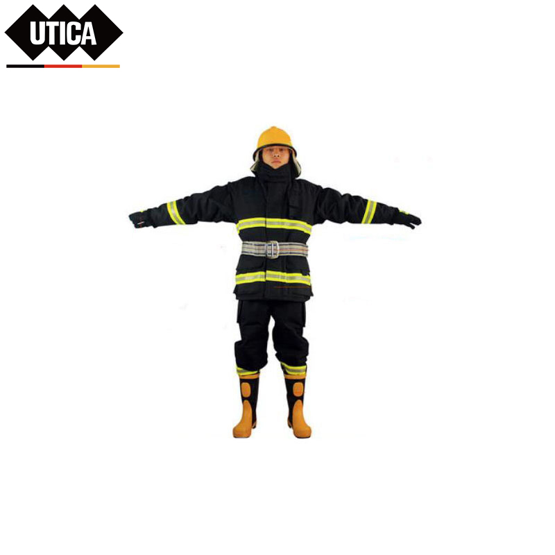 优迪佧UTICA UT119-100-1074 ≥5000gm?*24h 14款灭火防护服五件套3C认证(消防手套、消防头盔、消防腰带、消防服、消防靴子) (单位：件)