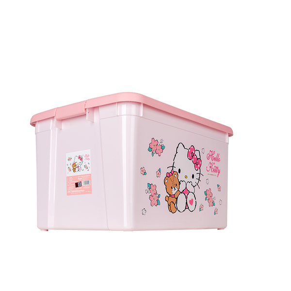 网易严选 Hello Kitty 5l/个 塑料收纳箱 爱心粉 (单位：个)