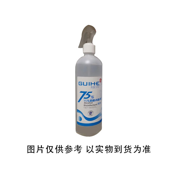 桂河 500ml/瓶 75%酒精喷雾 (单位：瓶)