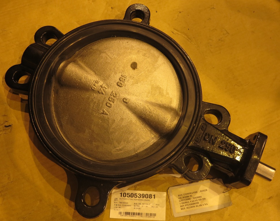 BUTTERFLY VALVE[PACOBG DN250]