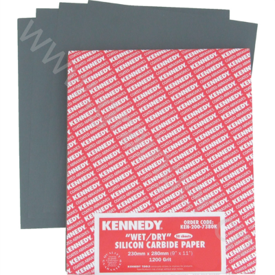 KENNEDY 干/湿碳化硅砂纸