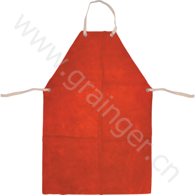 KENNEDY KENNEDY 铬革电焊围裙系带式红色-60×90cm
