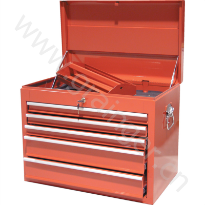KENNEDY 5抽屉加深钢制卧式工具柜(红色)