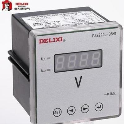 德力西DELIXI P□2222□-96□□系列安装式可编程数字显示电测量仪表 PZ2222L-96T1 600V 96LZT1O