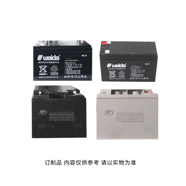北京利达华信 HX-LW12-38 12V38Ah 电池 白色 (单位：个)