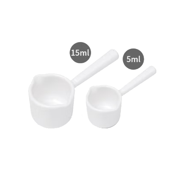 ZNOP 长柄 5ml+15ml 2个装 塑料长柄计量勺 白色 ABS树脂 2个/包 (单位：包)