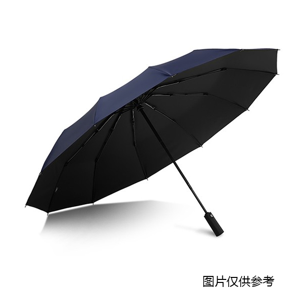 杭州天堂 30753 30752 12骨 3折 遮阳伞 黑色 (单位:把)