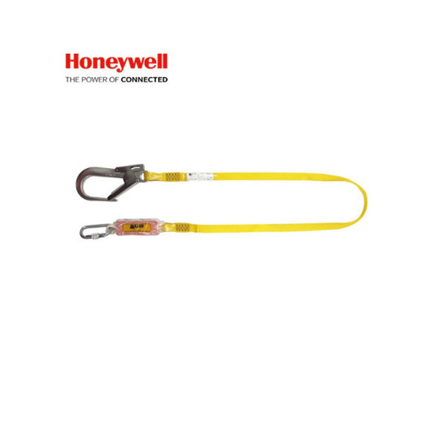 霍尼韦尔Honeywell 1004579A 配1个脚手架挂钩 1个安全钩 2m 缓冲绳 黄色 (单位：条)
