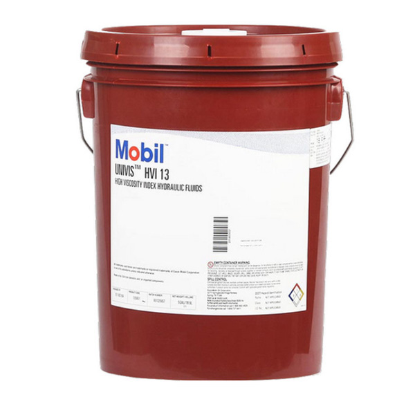 美孚MOBIL UNIVIS HVI 13 20L/桶 合成低温抗磨液压油 福清核电专供 20L/桶 (单位：桶)