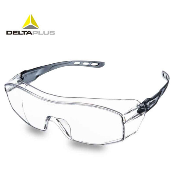代尔塔DELTA 101156 防风沙尘打磨防冲击 新老包装随机发货 多方位侧边防护PC眼镜 (单位：副)