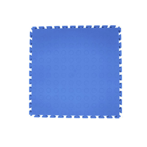 上海安赛瑞 27009 防滑503*503*4.5mm 塑料拼接地垫 蓝色 PVC (单位:块)